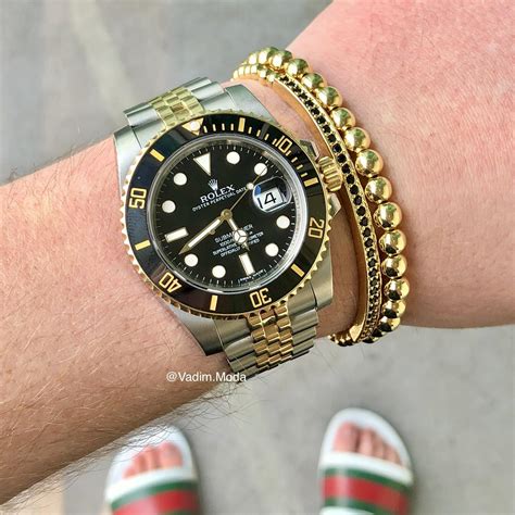 Rolex submariner with jubilee bracelet